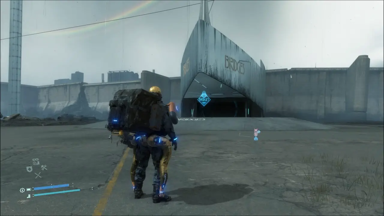 DEATH STRANDING - CENTRO DE DISTRIBUIÇÃO (NORTE DE EDGE KNOT CITY)