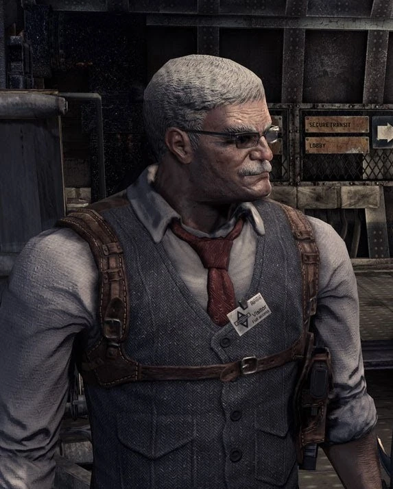 BATMAN ARKHAM ASYLUM - JAMES GORDON
