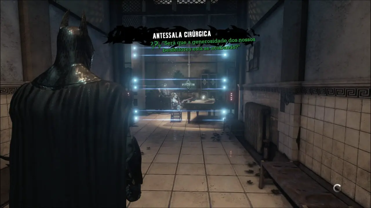 BATMAN ARKHAM ASYLUM - CENTRO MÉDICO