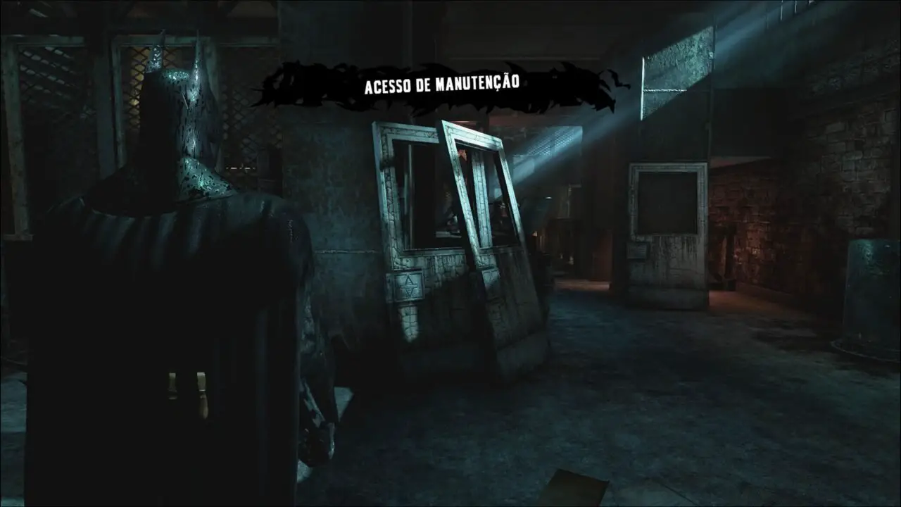BATMAN ARKHAM ASYLUM - COVIL DO CROCODILO
