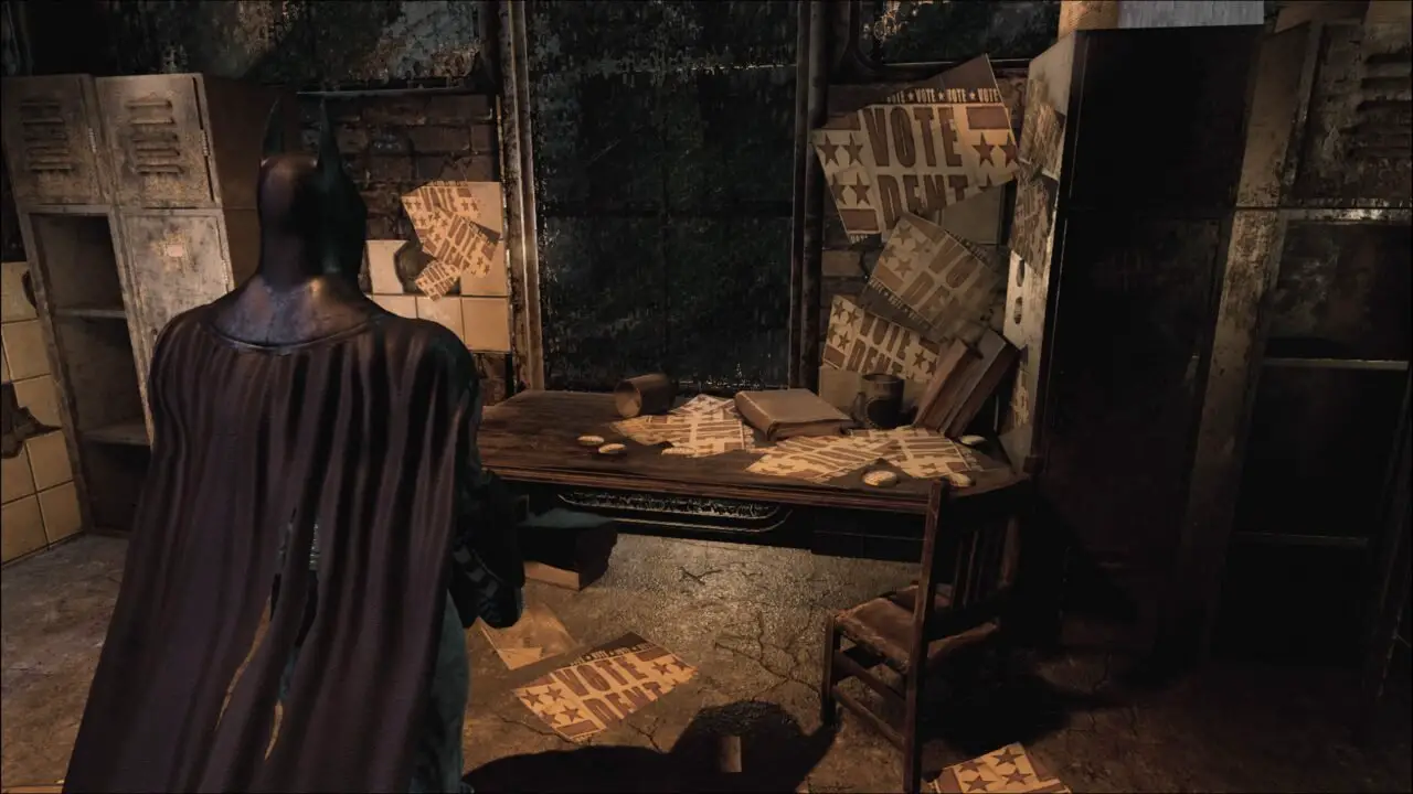 BATMAN ARKHAM ASYLUM - ENIGMA (ARKHAM NORTE) 3/3