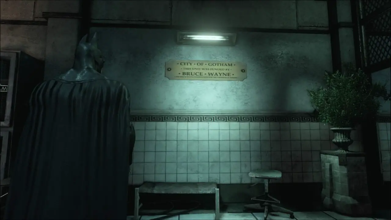 BATMAN ARKHAM ASYLUM - ENIGMA (CENTRO MÉDICO) 3/8
