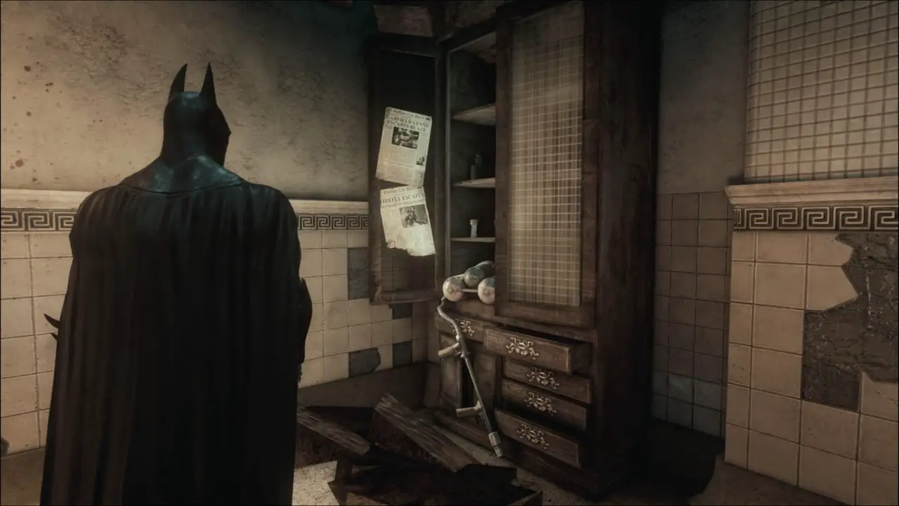 BATMAN ARKHAM ASYLUM - ENIGMA (CENTRO MÉDICO) 4/8