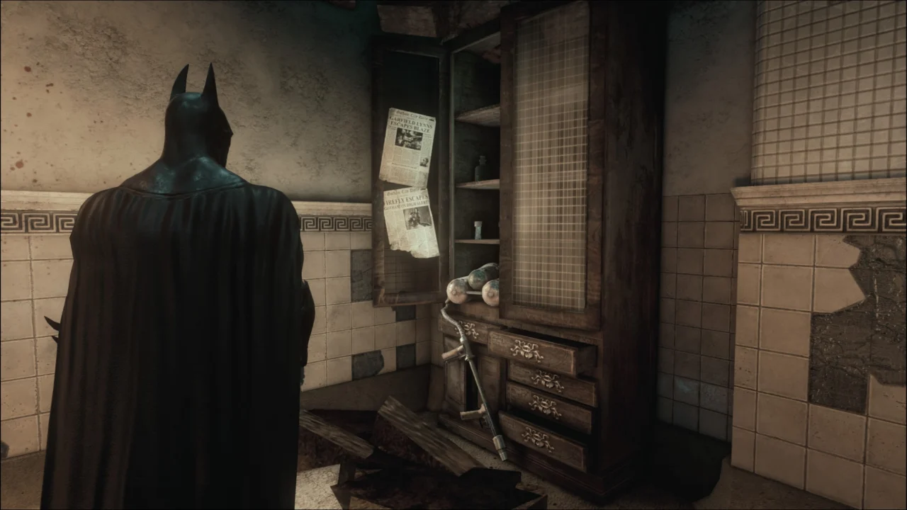 BATMAN ARKHAM ASYLUM - ENIGMA (CENTRO MÉDICO) 4/8