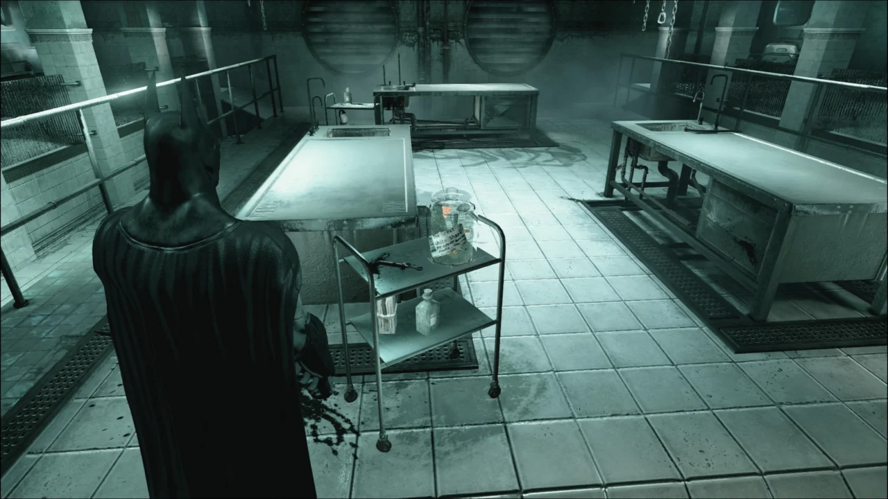 BATMAN ARKHAM ASYLUM - ENIGMA (CENTRO MÉDICO) 6/8