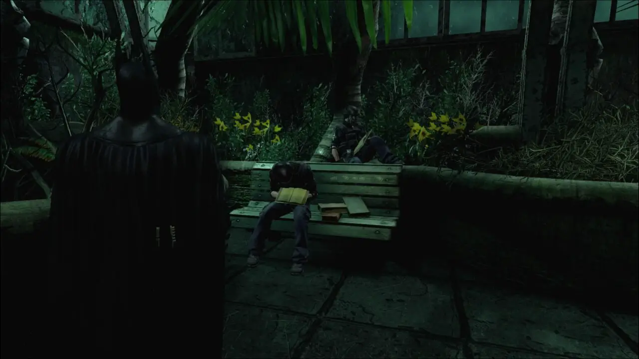 BATMAN ARKHAM ASYLUM - ENIGMA (JARDIM BOTÂNICO) 1/8