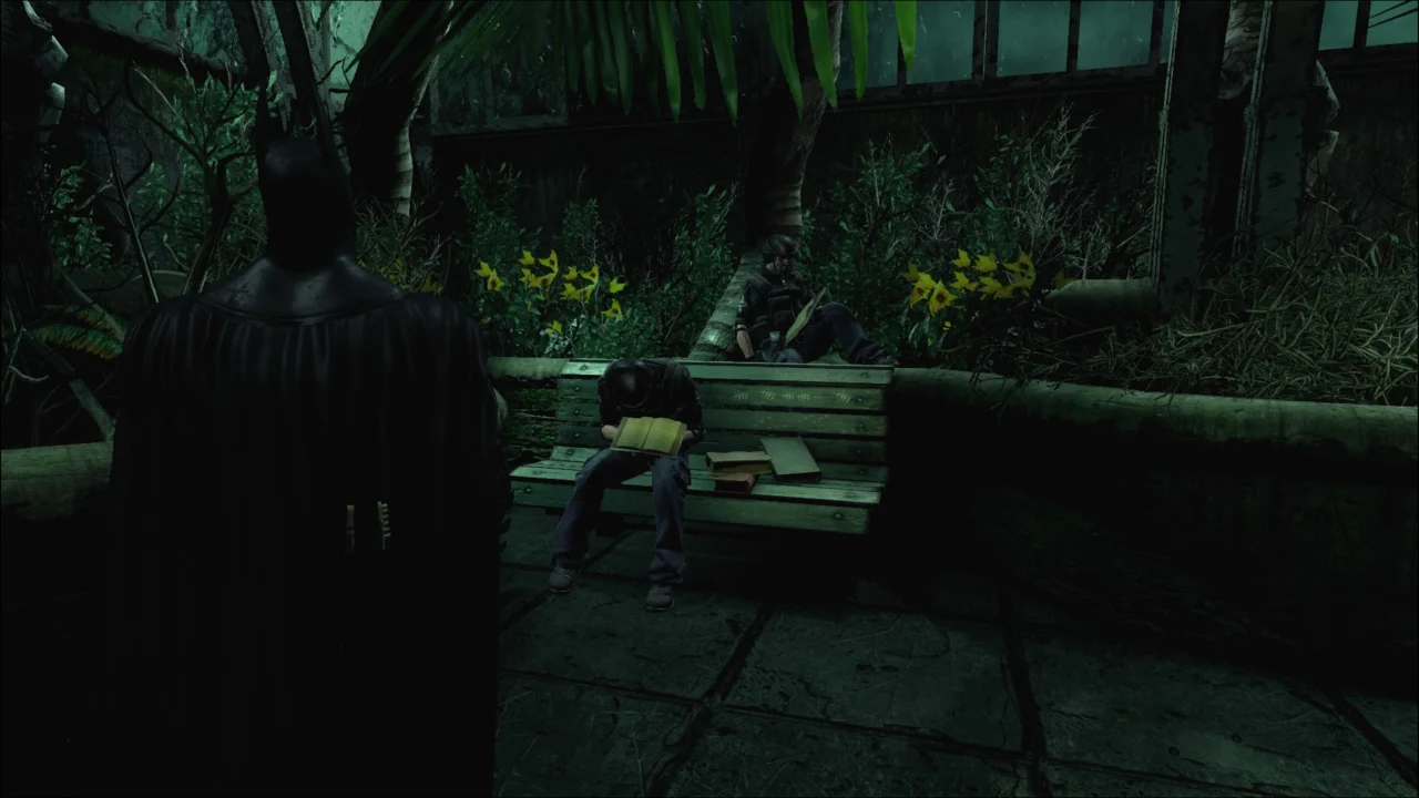 BATMAN ARKHAM ASYLUM - ENIGMA (JARDIM BOTÂNICO) 1/8