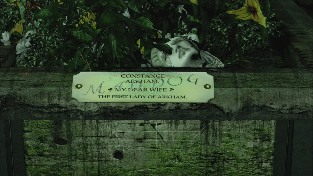 BATMAN ARKHAM ASYLUM - ENIGMA (JARDIM BOTÂNICO) 7/8