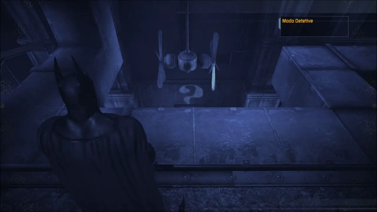 BATMAN ARKHAM ASYLUM - ENIGMA (MANSÃO ARKHAM) 6/9