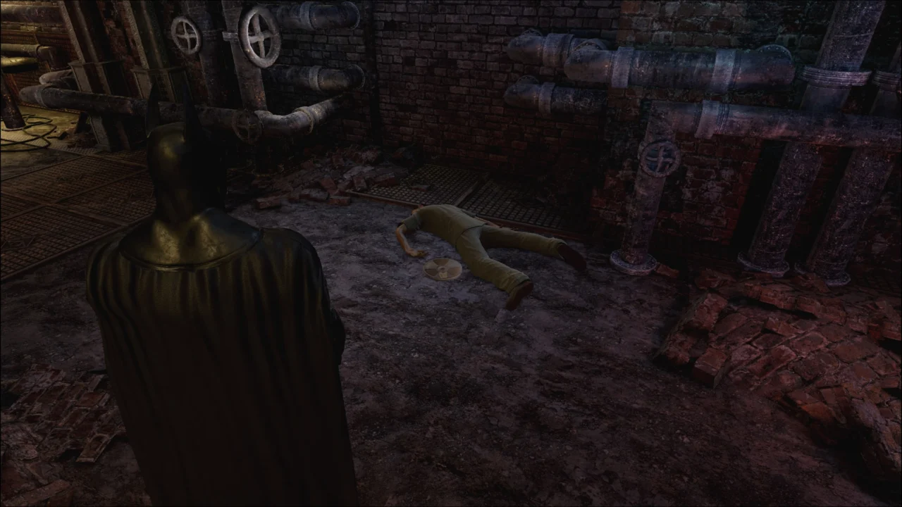 BATMAN ARKHAM ASYLUM - FITA DE ENTREVISTA (CAVERNAS) 1/5