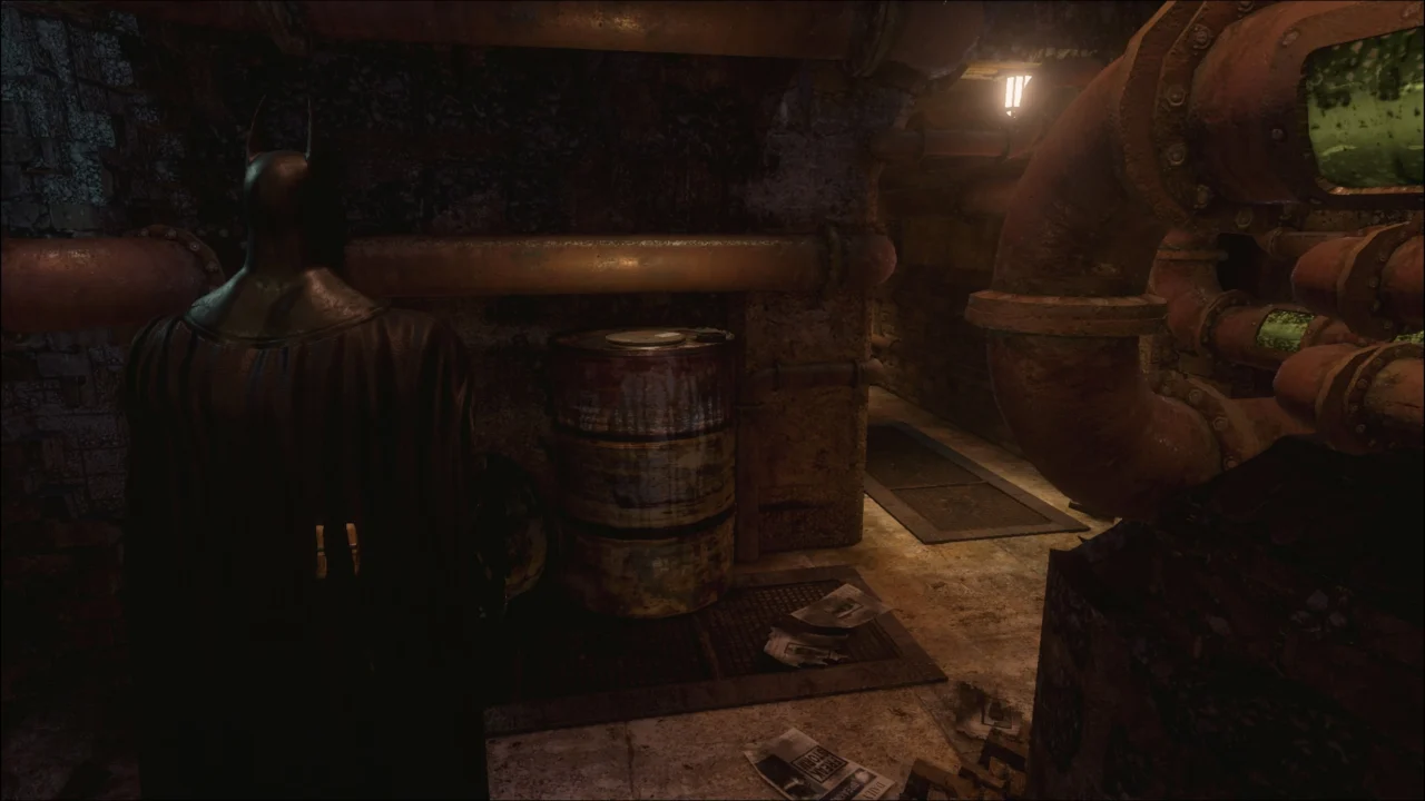 BATMAN ARKHAM ASYLUM - FITA DE ENTREVISTA (CAVERNAS) 4/5