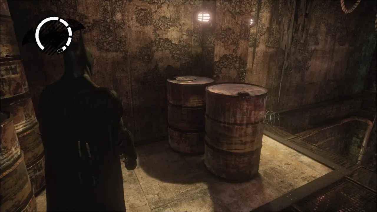 BATMAN ARKHAM ASYLUM - FITA DE ENTREVISTA (CAVERNAS) 5/5