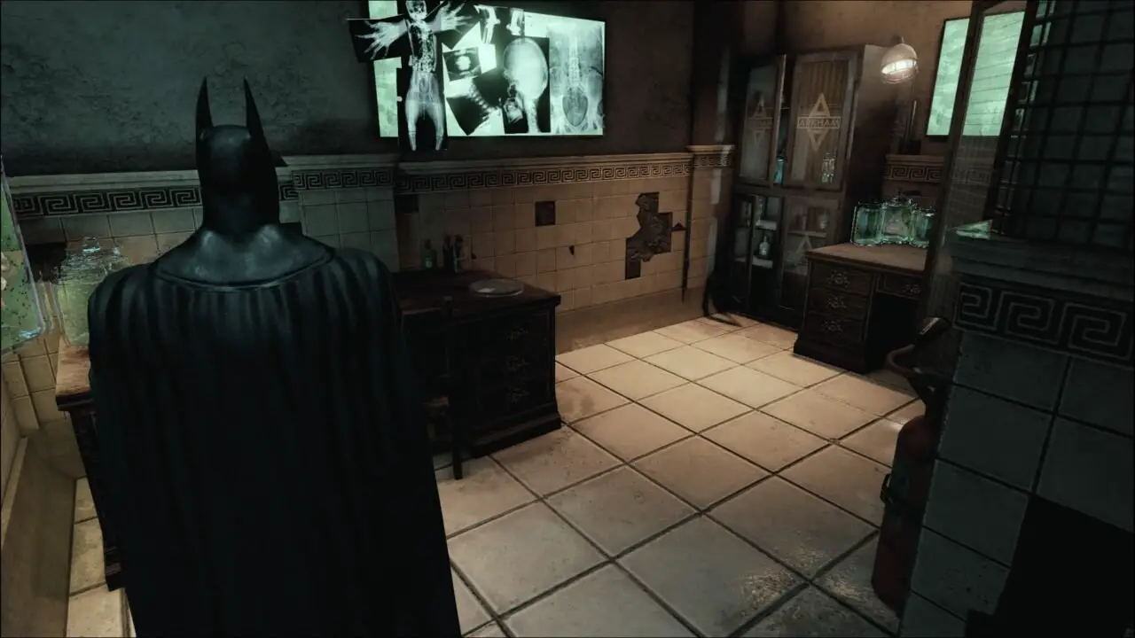 BATMAN ARKHAM ASYLUM - FITA DE ENTREVISTA (CENTRO MÉDICO) 1/5