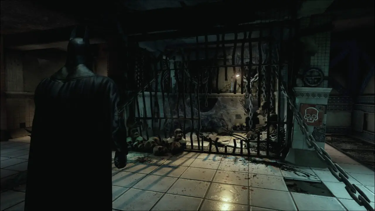 BATMAN ARKHAM ASYLUM - ENIGMA (CENTRO MÉDICO) 2/8