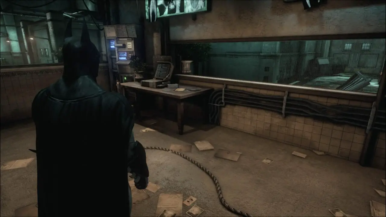 BATMAN ARKHAM ASYLUM - FITA DE ENTREVISTA (CENTRO MÉDICO) 3/5