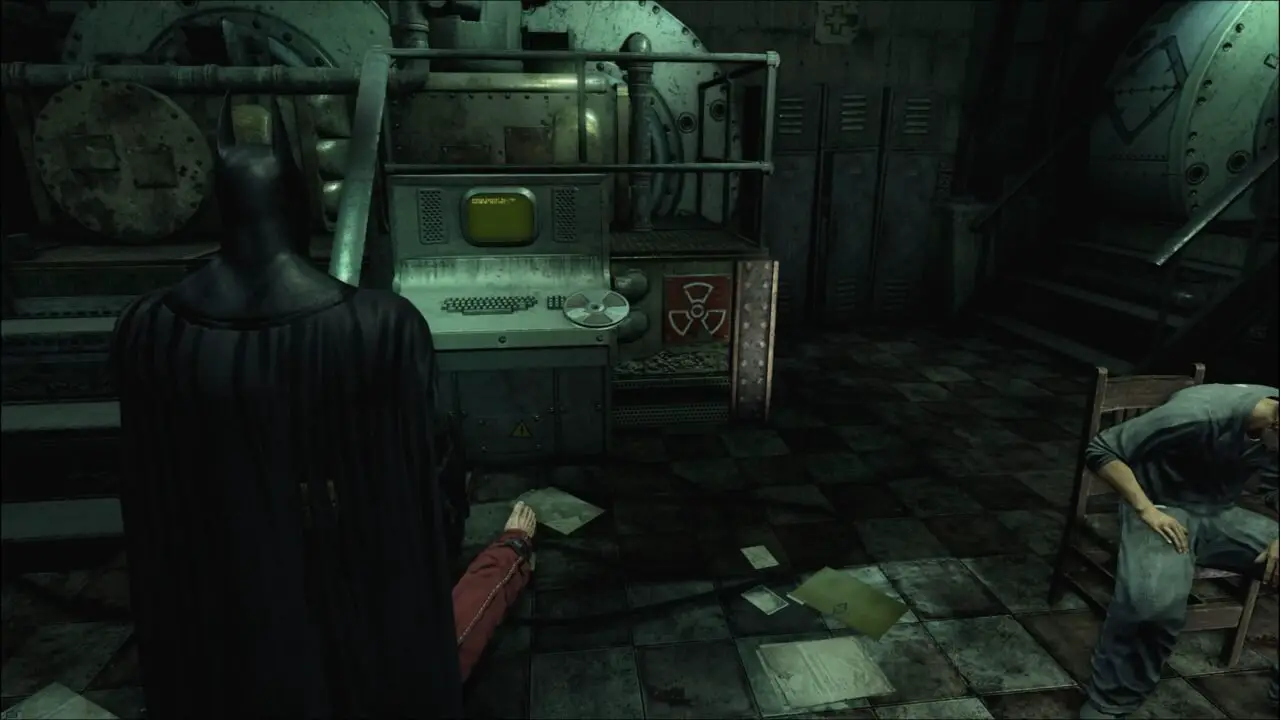 BATMAN ARKHAM ASYLUM - FITA DE ENTREVISTA (JARDIM BOTÂNCO) 3/5