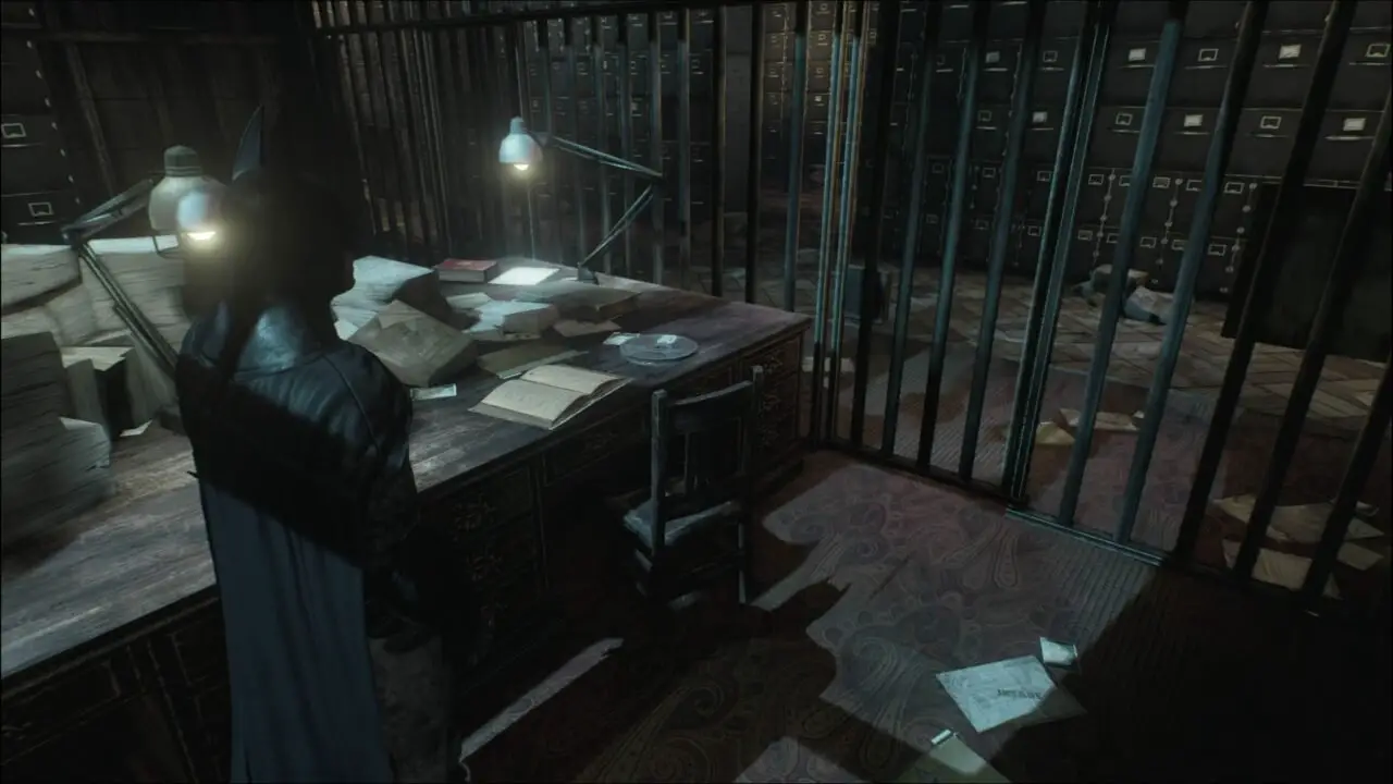 BATMAN ARKHAM ASYLUM - FITA DE ENTREVISTA (MANSÃO ARKHAM) 2/5