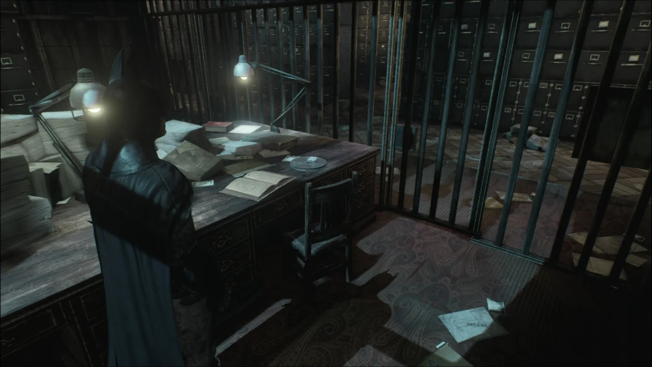 BATMAN ARKHAM ASYLUM - FITA DE ENTREVISTA (MANSÃO ARKHAM) 2/5