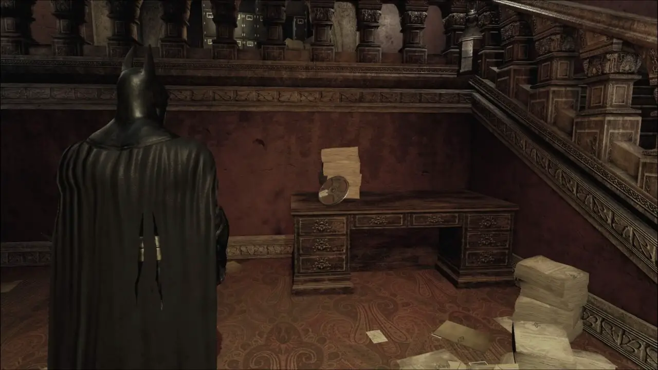 BATMAN ARKHAM ASYLUM - FITA DE ENTREVISTA (MANSÃO ARKHAM) 4/5