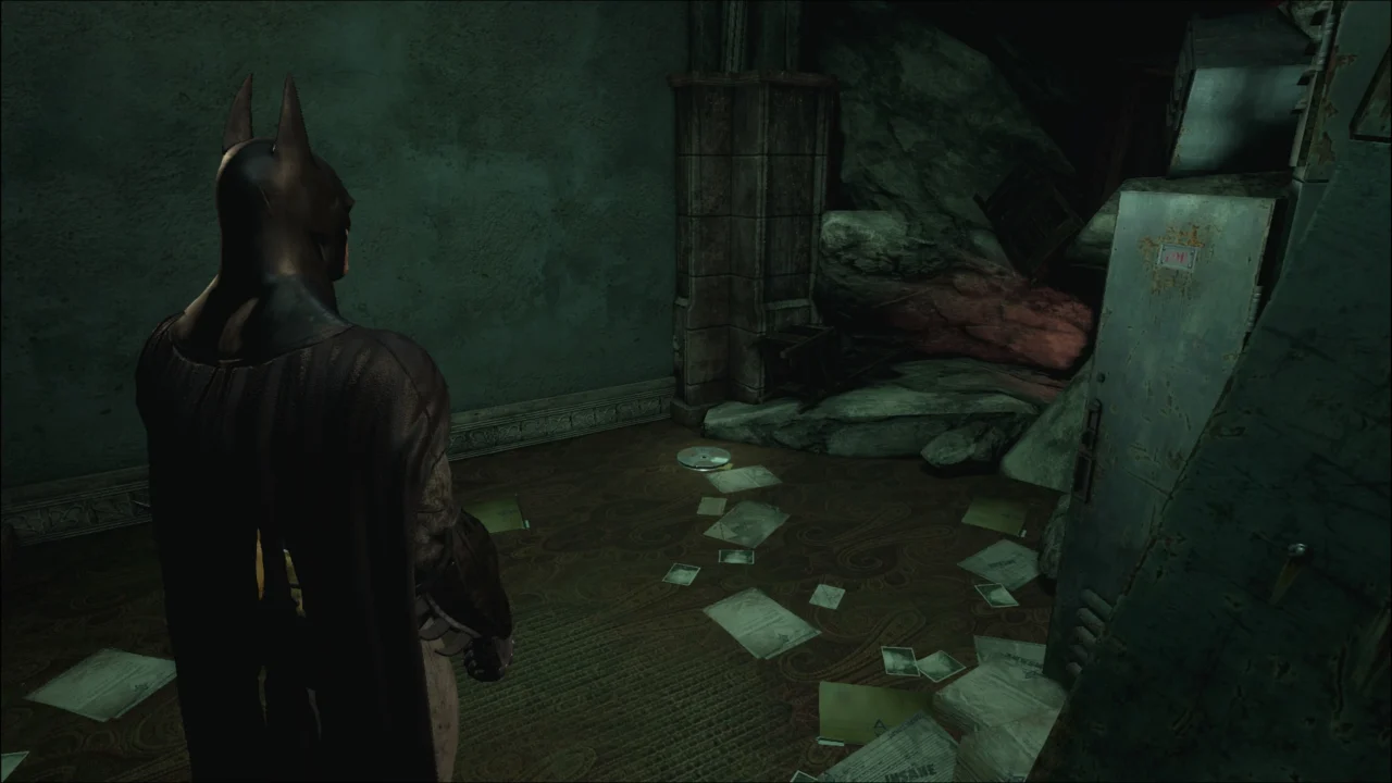 BATMAN ARKHAM ASYLUM - FITA DE ENTREVISTA (MANSÃO ARKHAM) 5/5