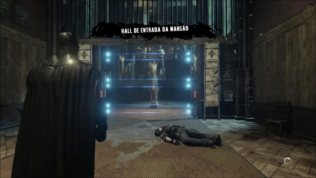BATMAN ARKHAM ASYLUM - MANSÃO ARKHAM