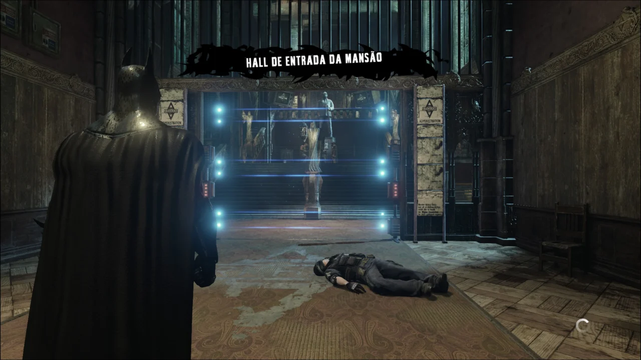 BATMAN ARKHAM ASYLUM - MANSÃO ARKHAM