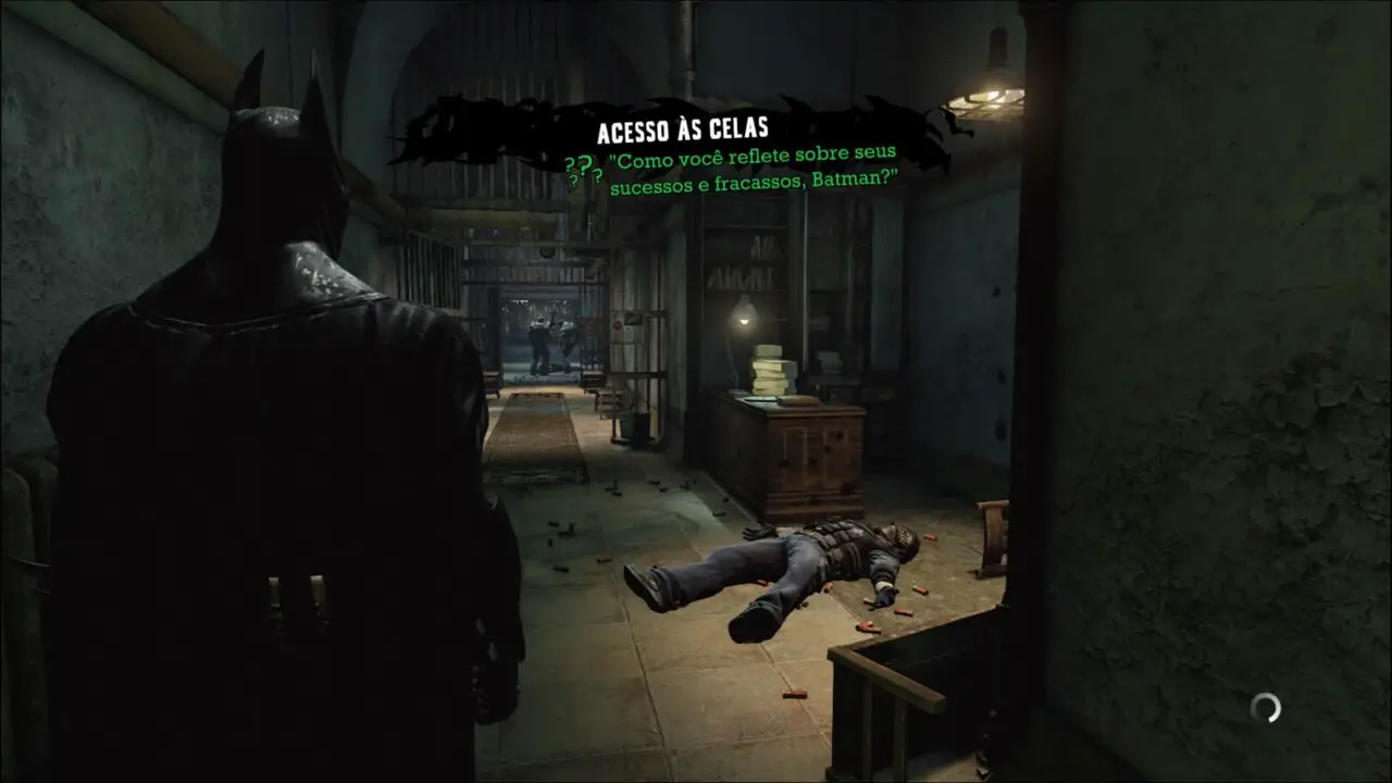 BATMAN ARKHAM ASYLUM - PENITENCIÁRIA