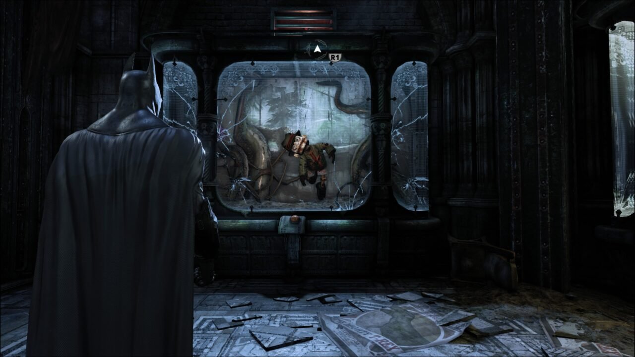 BATMAN ARKHAM CITY - ENIGMA MUSEU 1/8