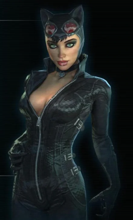 BATMAN ARKHAM CITY - MULHER-GATO