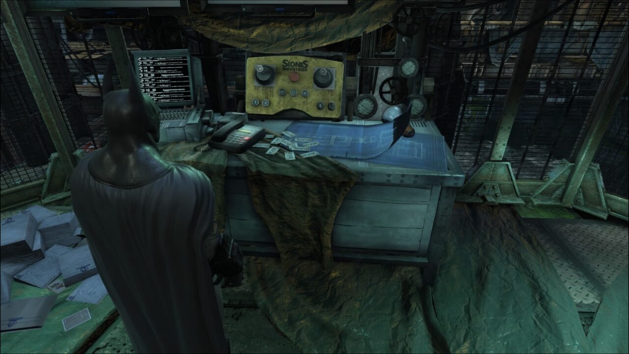 BATMAN ARKHAM CITY - ENIGMA DISTRITO INDUSTRIAL 4/9