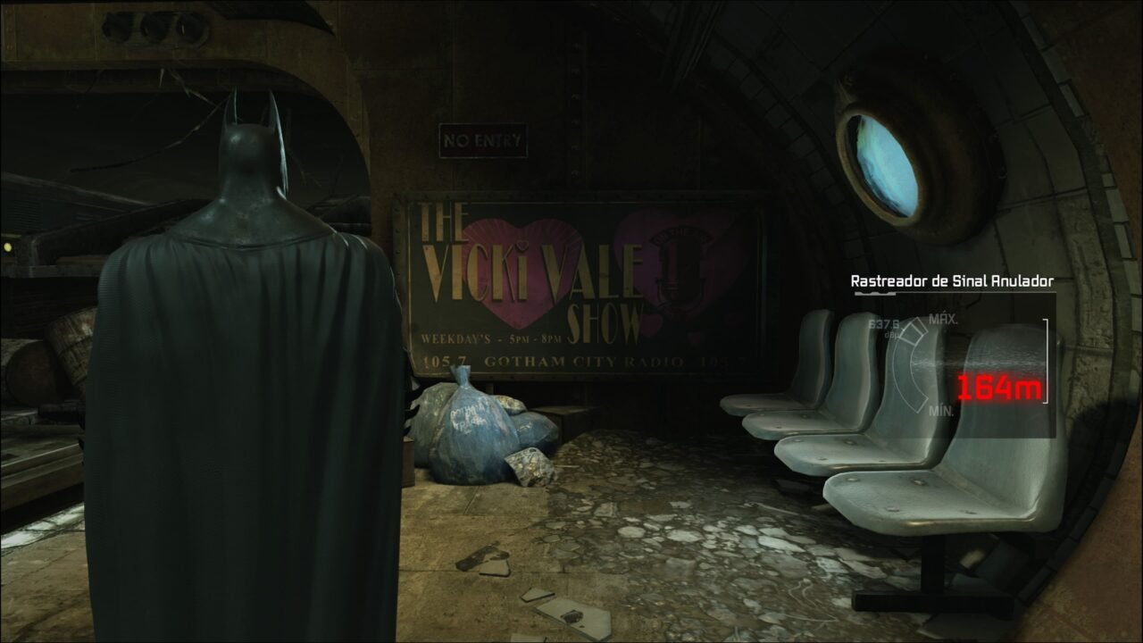 BATMAN ARKHAM CITY - ENIGMA METRÔ 1/5