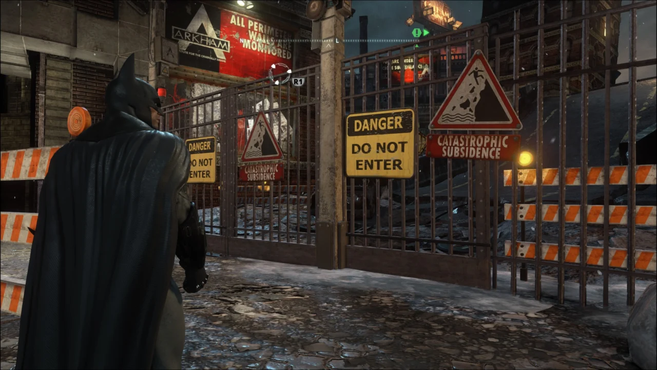 BATMAN ARKHAM CITY - ENIGMA PARK ROW 2/14