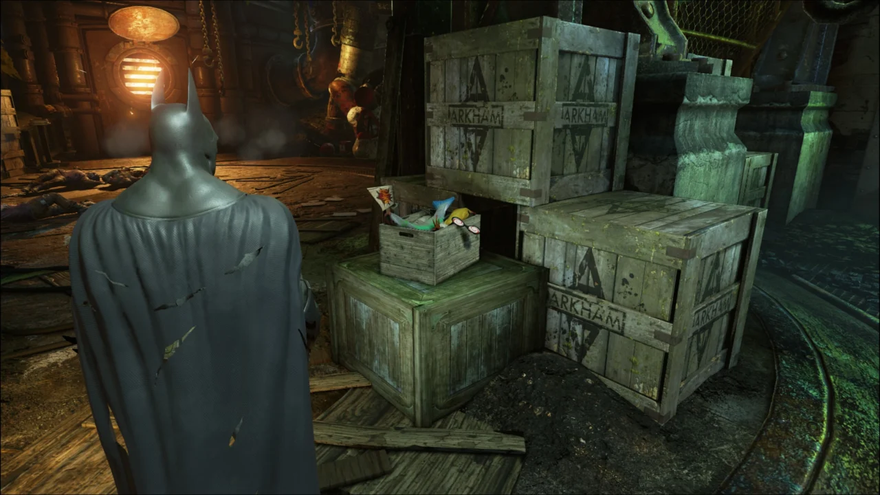 BATMAN ARKHAM CITY - ENIGMA SIDERÚRGICA 6-7