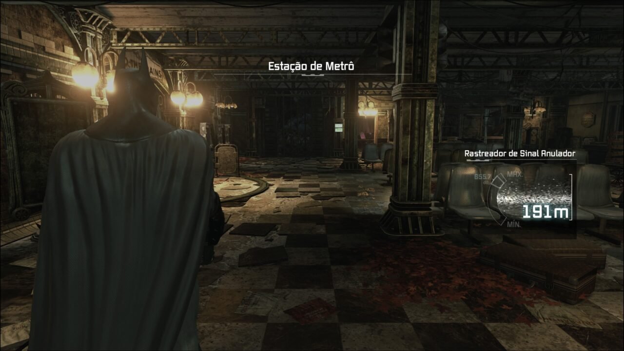 BATMAN ARKHAM CITY - ESTAÇÃO DE METRÔ
