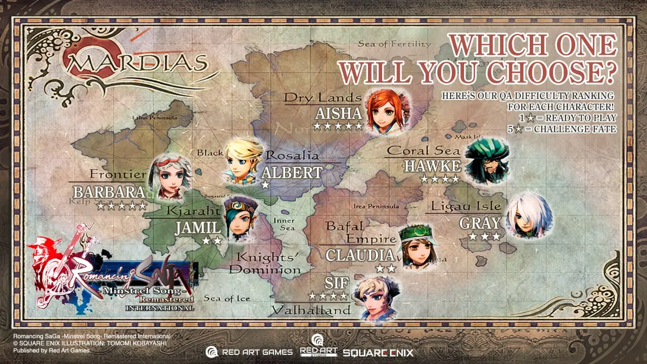 ROMANCING SAGA MINSTREL SONG REMASTERED - 2