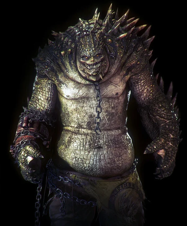 BATMAN ARKHAM KNIGHT - CROCODILO