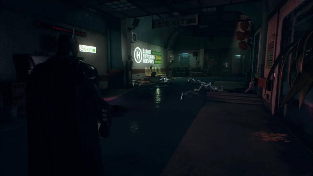 BATMAN ARKHAM KNIGHT - ELLIOT MEMORIAL HOSPITAL