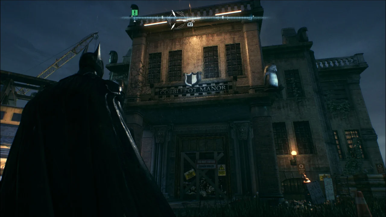 BATMAN ARKHAM KNIGHT - ENIGMA FOUNDER'S ISLAND 4/10