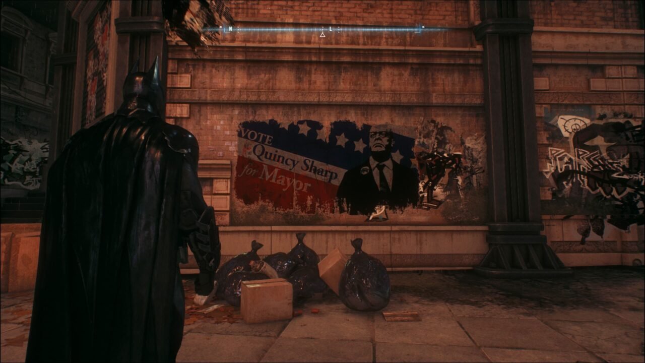 BATMAN ARKHAM KNIGHT - ENIGMA MIAGANI ISLAND 6/10