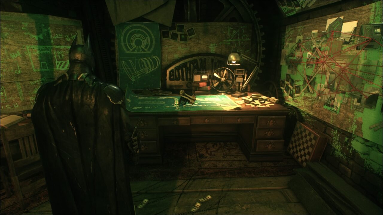 BATMAN ARKHAM KNIGHT - ENIGMA MIAGANI ISLAND 9/10