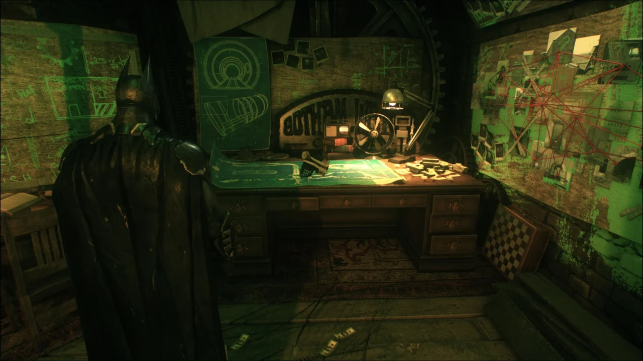 BATMAN ARKHAM KNIGHT - ENIGMA MIAGANI ISLAND 9/10