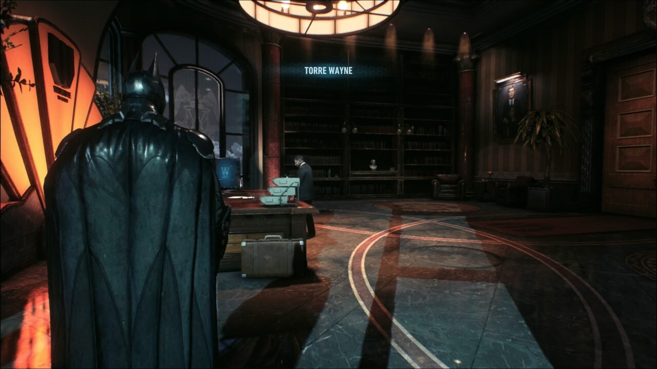 BATMAN ARKHAM KNIGHT - TORRE WAYNE